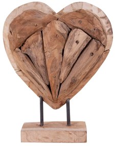 Decorațiune din lemn de tec Casa Nordic Almada