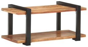 vidaXL Comodă TV, 90 x 40 x 40 cm, lemn masiv de acacia