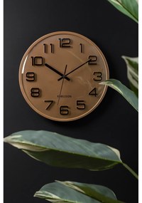 Karlsson 6022GD ceas de perete design auriu, diametru 30 cm