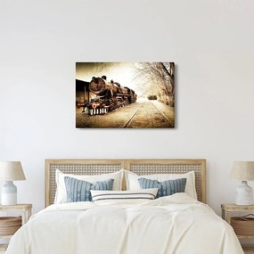 Tablou - Locomotiva istorică (90x60 cm)