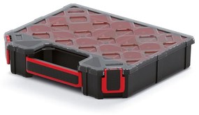 Dulap cu 5 cutii organizatoare 41,5 x 29 x 29 cm, negru