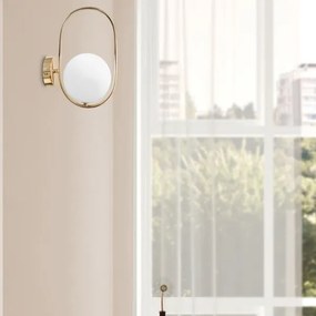 Aplică CORDEL 1xG9/28W/230V auriu