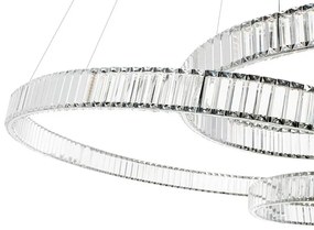 Lustra LED moderna design deosebit CHARMES 160A crom