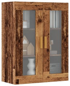vidaXL Dulap de perete suspendat, lemn vechi, 69,5x34x90 cm