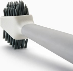 Perie pentru curatarea gresiei Joseph Joseph CleanTech™ 6500021, 18 x 5 x 3 cm, 2 tipuri de fibre, Bej