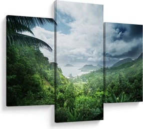 Tablou -Jungla din Seychelles (90x60 cm)