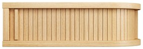 Noptieră în culoare naturală cu aspect de lemn de stejar Farsta – Woodman
