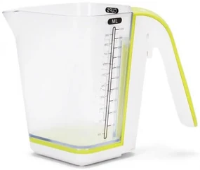 Cantar Bucatarie Botti Lime, plastic, verde, 15 x 15.5 cm, 2 kg