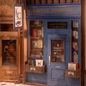 RoboTime suport LED de cărți Întâlnire cu cărțile în arcadă 2xAAA