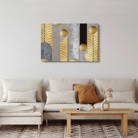 Tablou - Decorațiuni de aur (90x60 cm)