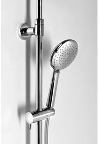 Sapho - Set de duș SOLARIS cu baterie, crom lucios