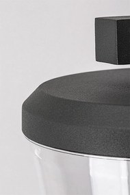 Aplica de perete pentru iluminat exterior design modern IP44 Savano antracit