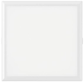 Plafoniera LED BP04-72080, patrata, 20W, 2000lm, lumina calda+neutra+rece, IP20, alba, Braytron