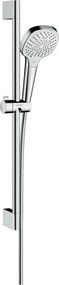Set de dus Hansgrohe Croma Select E 110 Multi 65 crom - alb