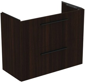 Dulap baza lavoar, 80x38x63 cm, 2 sertare, cafea stejar Stejar cafeniu