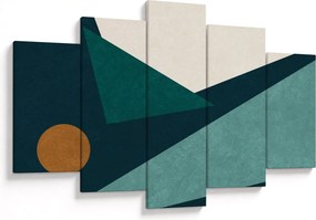Tablou - Abstract cubic (150x105 cm)