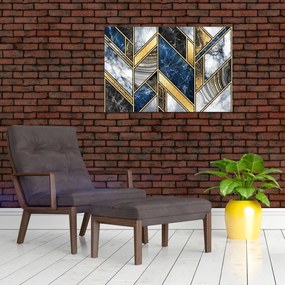 Tablou abstracției artistice (90x60 cm)