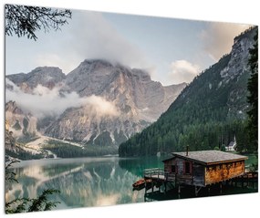 Tablou - Lake Prags (90x60 cm)