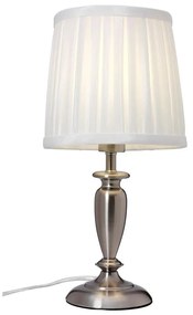 Cottex B1099BK - Lampă de masă INEB 1xE14/40W/230V argintie