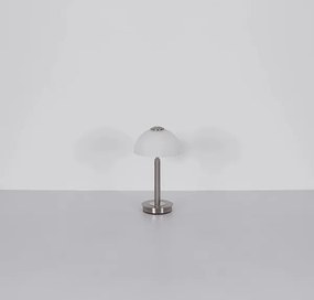 Globo 21953N - Lampă de masă LED reglabilă cu control tactil ULDIN LED/7W/230V 3000K crom mat