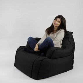 Fotoliu Player Mini Pufrelax, Material Impermeabil - Negru