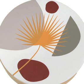 Cutii de depozitare 2 buc. cu capac, decorative ø 17x6,5 cm – Casa Selección