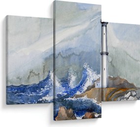 Tablou cu pictura farului (90x60 cm)