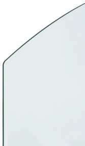 Placa de sticla pentru semineu, 80x50 cm 1, 80 x 50 cm