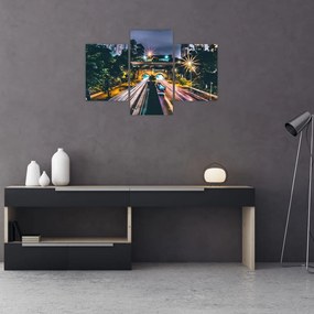 Tablou - Oraș de noapte (90x60 cm)