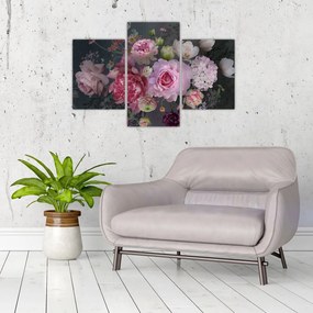 Tablou - Flori de grădină (90x60 cm)