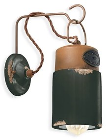 Aplica de perete design retro realizat manual din ceramica INDUSTRIAL