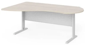 Birou de colt Manager 180 x 120 cm, stânga, salcâm deschis