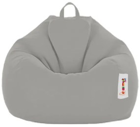 Fotoliu puf 60x60 cm gri