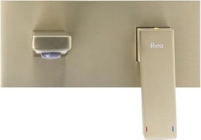 REA Joe baterie de culoare auriu periat
