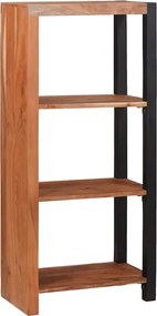 vidaXL Raft pentru cărți Maro 70 x 30 x 110 cm Lemn Solid de Acacia