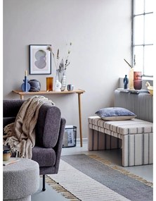 Vază de teracotă Bloomingville Niza, înălțime 16,5 cm, negru