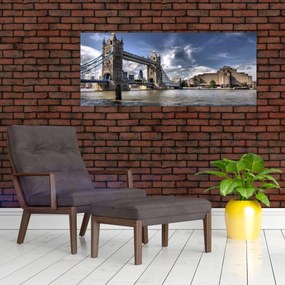 Tablou - Tower Bridge din Londra (120x50 cm)
