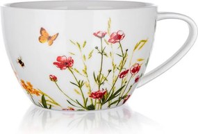 BANQUET Cana ceramică jumbo MEADOW 550 ml