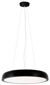 Lustra LED suspendata design circular COCOTTE D-43cm negru