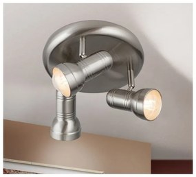 Plafoniera cu 3 spoturi directionabile Wilhelm Str 10-297/3 satin OR