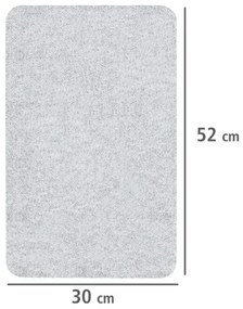 WENKO 2712663100 - Placă de protecție 30 x 52 cm, transparentă/gri