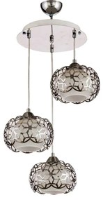 Pendul Magic 3 brate 6753, 3xe27, 32x90 cm, 60 w, crom