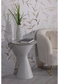 Măsuță auxiliară rotundă cu blat ceramic ø 44 cm Fush – Mauro Ferretti