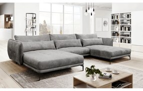 Set universal canapea, culoare gri, LILAH U UNI