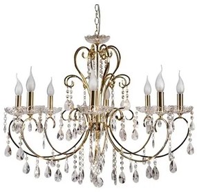 Lustră pe lanț AURORA 8xE14/40W/230V