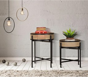 Măsuțe auxiliare 2 buc. rotunde ø 40 cm Fuji – Mauro Ferretti