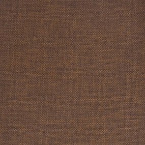 Scaune de bucatarie pivotante, 2 buc., maro, textil 2, Maro