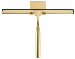 REA-72069 - Racletă pentru geam cu suport, finisaj auriu periat