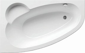 Ravak C461000000 - Cadă de colț ASYMMETRIC 160x105 cm acrilică/albă