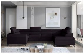 Colțar Escada 336cm negru